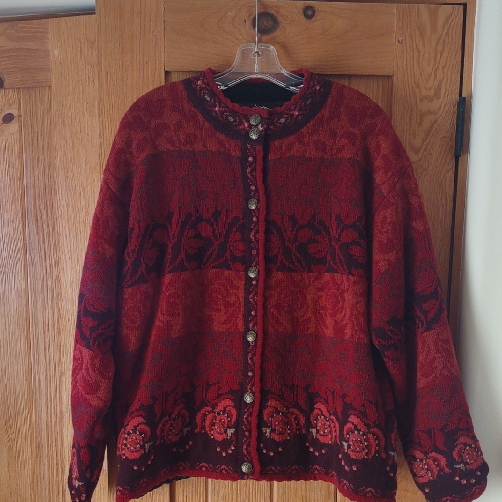 Gorgeous Wool Blend Lined Cardigan